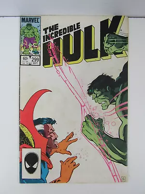 Buy Marvel Comics The Incredible Hulk 1st. App. Dr Strange No.299 Sept. 1984(Pg116D) • 11.67£