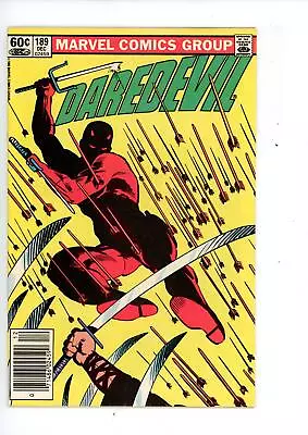 Buy Daredevil #189 (1982) Daredevil Marvel Comics • 2.91£
