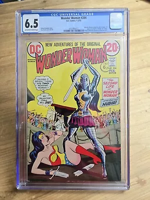 Buy Wonder Woman 204 CGC 6.5 1st Appearance Of Nubia • 151.44£