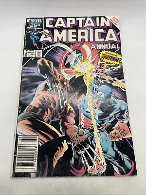 Buy Captain America Annual Featuring Wolverine Marvel Comics # 8 • 19.38£