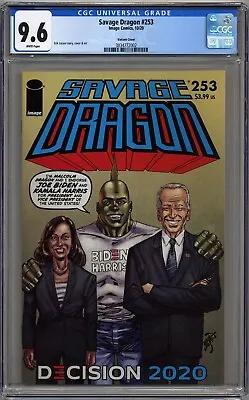 Buy Savage Dragon #253 Cgc 9.6 White Pages Image Comics 2020 • 31.06£