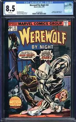 Buy Werewolf By Night #32 Cgc 8.5 White Pages / Origin + 1st App Of Moon Knight 1975 • 1,460.02£