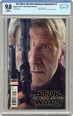 Buy Star Wars The Force Awakens Adaptation #3C Movie 1:15 CBCS 9.8 2016 • 120.37£