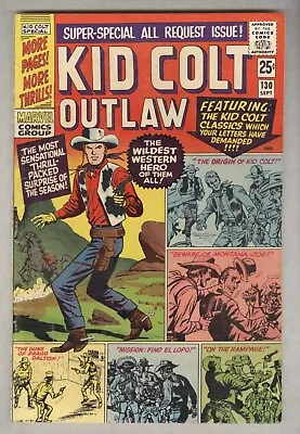 Buy Kid Colt Outlaw #130 September 1966 VG+ Giant-Size • 11.63£
