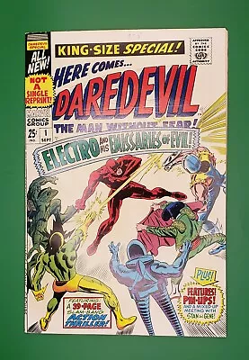 Buy Daredevil King-Size Special #1 🔑 1st App. Emissaries Of Evil Marvel 1967 FN/FN+ • 116.49£