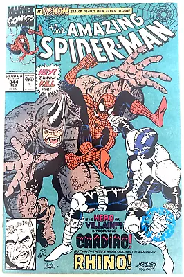 Buy Amazing Spider-man # 344. 1st Series. Feb. 1991. Key 1st Cletus Kasady-carnage • 18.99£