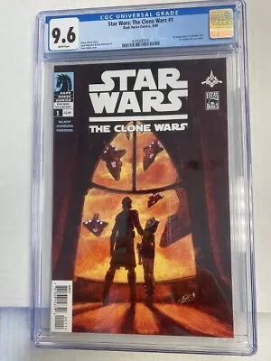 Buy Star Wars The Clone Wars #1 Cgc 9.6 1st Appearance Ahsoka &captain Rex 2008 • 622.39£