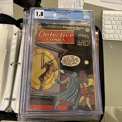 Buy CGC 1.8 Detective Comics #187 (1952) Win Mortimer Two-Face Cover And Story • 485.38£