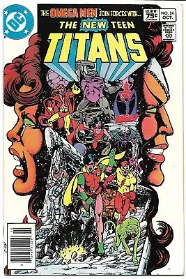 Buy New Teen Titans (1982) 24 Newsstand VG M4 • 3.11£
