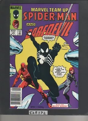 Buy MARVEL TEAM-UP #141 SPIDER-MAN NM KEY NEWSSTAND 1st BLACK COSTUME TIES ASM 252 • 108.72£