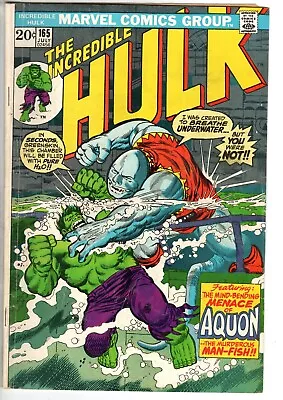 Buy Incredible Hulk #165, Very Good - Fine Condition • 6.21£