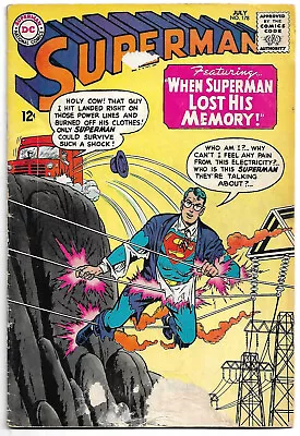 Buy DC Silver Age: Superman #178 (Curt Swan) Plastino (1965) • 7.08£