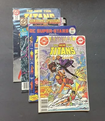 Buy DC Comics MISC TEEN TITANS Vintage Comic Book Lot See Below For Issue Details • 31.06£