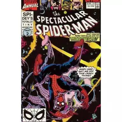 Buy Spectacular Spider-Man Annual #10  - 1976 Series Marvel Comics NM Minus [k] • 3.53£