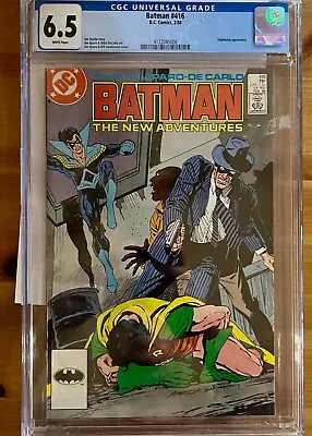 Buy Batman #416 (1988) Cgc 6.5 White Pages   Dc Comics 1988 • 25.62£