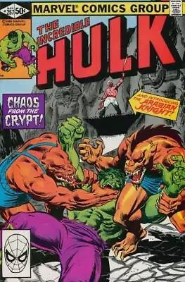Buy Incredible Hulk (1962) # 257 (8.0-VF) 1st Arabian Knight 1981 • 10.80£