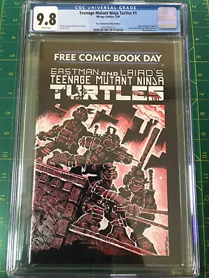 Buy 💥teenage Mutant Ninja Turtles #1 Fcbd Cgc 9.8 2009 Free Comic Book Day 💥 • 184.44£