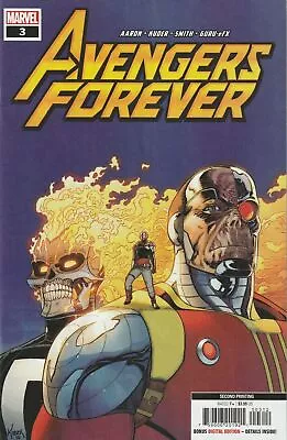 Buy Avengers Forever (2nd Series) #3 (2nd) VF/NM; Marvel | Jason Aaron - We Combine • 2.91£