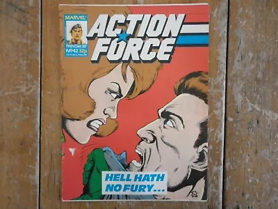 Buy Action Force (GI Joe) Issue No 42 Magazine MARVEL COMICS UK Good Condition • 7£