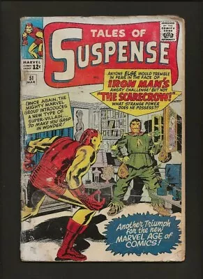 Buy Tales Of Suspense #51 FR 1.0 High Res Scans* • 58.25£