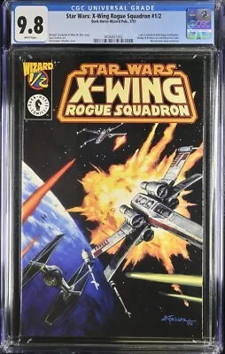 Buy Star Wars: X-Wing Rogue Squadron 1/2 Wizard Pub., CGC 9.8 MINT/Near Mint • 41.94£