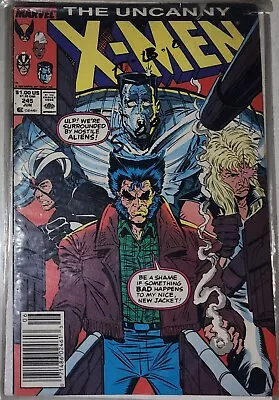 Buy Uncanny X-Men #245 Print Rob Liefeld Cover/Art Wolverine Longshot NM- • 24.93£