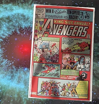 Buy Avengers Annual #10 (Facsimile Edition Foil Variant) NM UNREAD • 15£