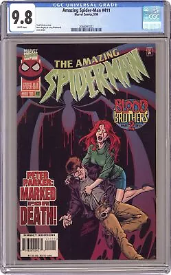 Buy Amazing Spider-Man #411 CGC 9.8 1996 2066091022 • 60.58£