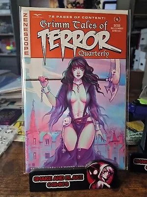 Buy Zenescope Comics Grimm Tales Of Terror Quarterly 2023 Halloween Special Cover D • 25£