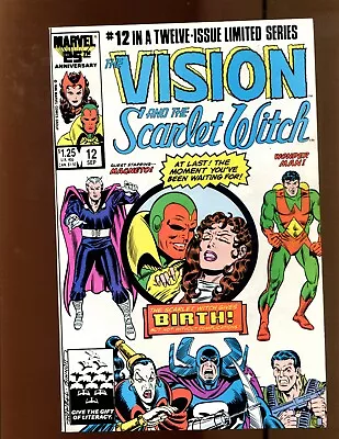 Buy Vision & The Scarlet Witch #12 - 1st Wiccan & Speed! (9.0/9.2) 1986 • 15.55£