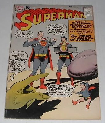 Buy Superman # 135...VG-F   5.0  Grade....1960 Comic Book...2nd Lori Lemaris--R • 48.89£