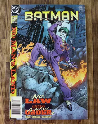 Buy 1999 DC Comics Batman #563 No Man's Land Joker NEWSSTAND G/FN+ • 7.67£