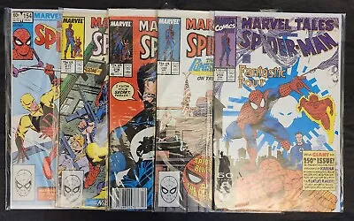 Buy Marvel Tales Featuring Spiderman Marvel Comics #154,215,218,222,250 VF/NM • 19.41£