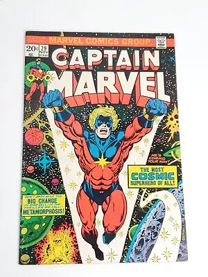 Buy Captain Marvel #29 (1973) (Starlin, Thanos Saga) • 20.23£