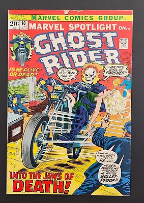 Buy GHOST RIDER, Marvel Spotlight Group #10,,,, ( June 1973 ) .....  ( Box B ) • 14.75£