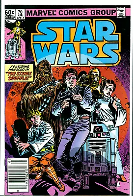 Buy Star Wars #70 Marvel Comics 1983 VF+ • 19.44£