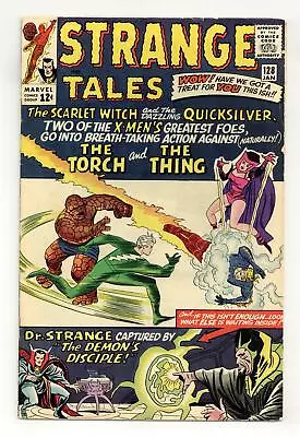 Buy Strange Tales #128 VG+ 4.5 1965 • 89.31£