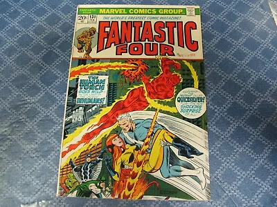 Buy Fantastic Four #131 Inhumans Quicksilver Very High Grade/nm Condition, Ow Pages • 42.71£