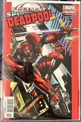 Buy Deadpool #45 50th Anniversary Variant SIGNED BY GREG HORN • 128.13£