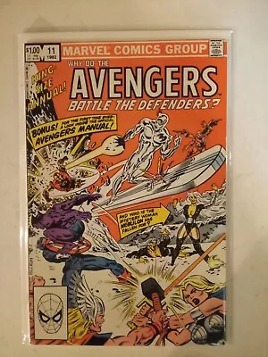 Buy Avengers Annual #11 - King Size 1st Battle Meet With Defenders! Death Of Nebulon • 7.76£