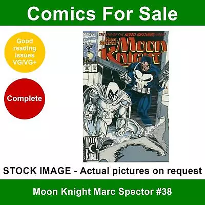 Buy Marvel Moon Knight Marc Spector #38 Comic VG/VG+ 01 May 1992 • 2.49£