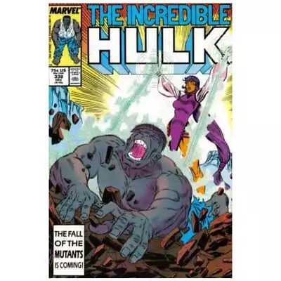 Buy Incredible Hulk #338  - 1968 Series Marvel Comics VF+ Full Description Below [e] • 8.52£