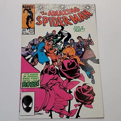 Buy Marvel Comics The Amazing Spider-Man #253 VF Key Issue 1st Appearance The Rose • 22.51£