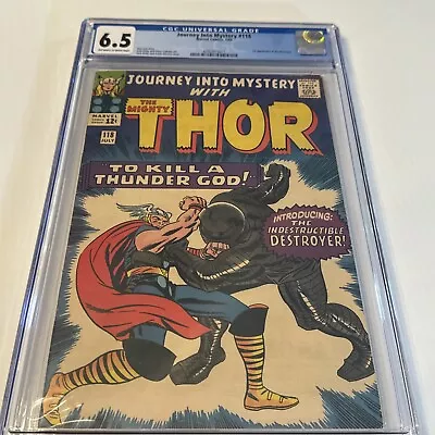 Buy Journey Into Mystery #118 CGC GRADED 7.5 - First Appearance Of The Destroyer • 155.31£