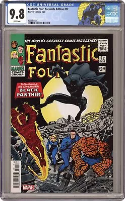 Buy Fantastic Four Facsimile Edition #52 CGC 9.8 2023 4365841003 • 60.58£