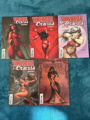 Buy Vampirella Vs Dracula 1, 3-6 (2012) Nm Dynamite • 5£
