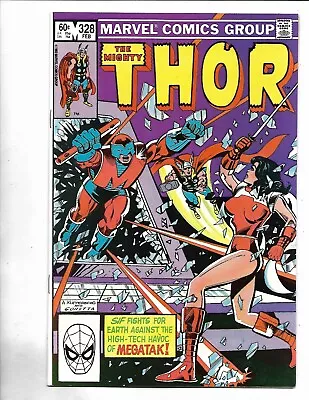 Buy Thor #328, 1983, NM, 9.4, Vs MEGATAK, Stan Lee Era Thor Classic, Copper Age • 11.65£