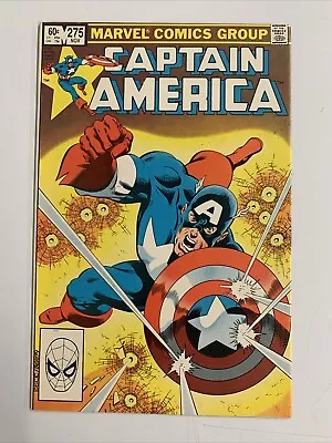 Buy Bronze Age Marvel Comics Captain America Key Issue 275 High Grade FN FN+ Zemo FA • 12.43£