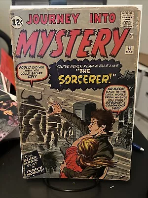 Buy Journey Into Mystery #78 Low Grade 1962 • 58.25£