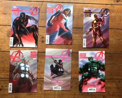 Buy AVENGERS TWILIGHT #’s 1 2 3 4 5 & 6 COVER A COMPLETE SET 1ST PRINTS NM UNREAD • 49£